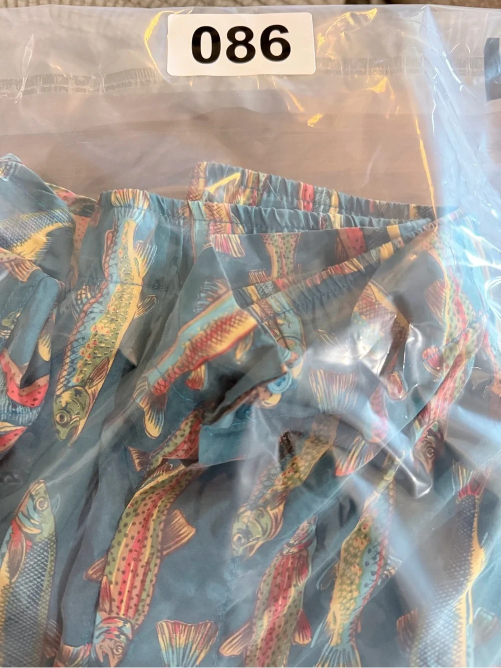 Vintage 90s JB Collection 100% Silk Trout Print Boxer Shorts – Size XL